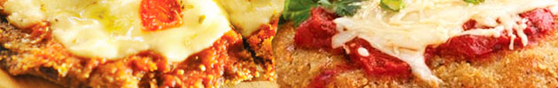 Pizzanesas con papas fritas