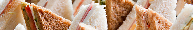 Promo de bandejas de sandwiches