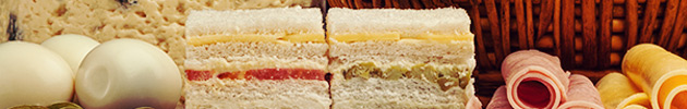 Sándwiches simples (corte grande)
