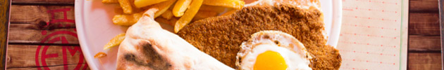 Sándwiches de milanesas
