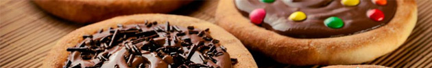 Pizzas doces individuais