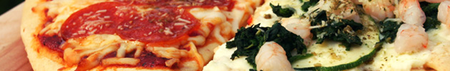 Pizzas meio a meio