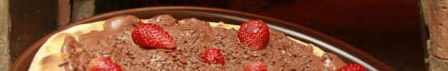 Pizza doce grande