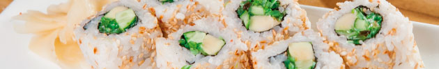 Roll envueltos en queso crema o carne flameada