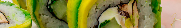 Rolls envueltos en palta