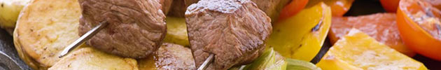 Parrilla de carne y cerdo