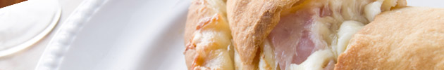 Empanadas de jamón al horno